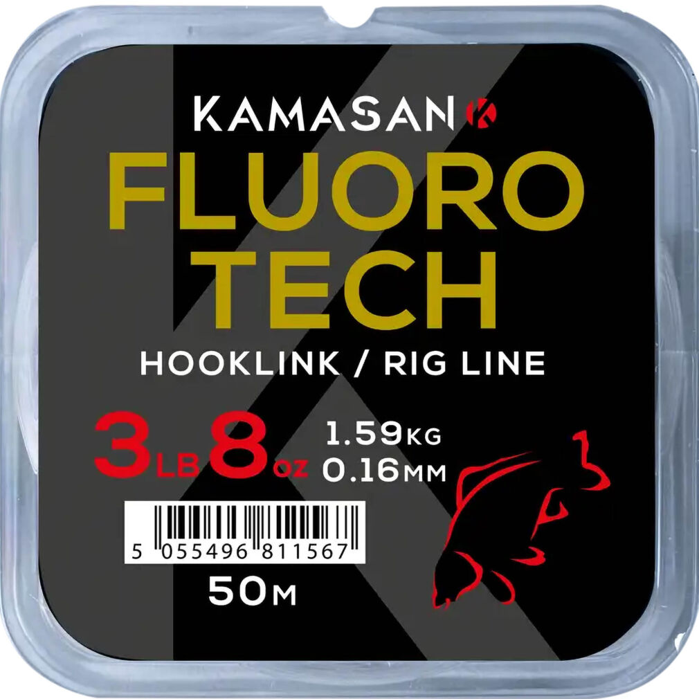 Fluorocarbon Kamasan Fluoro Tech 10lb 0,28mm 50m