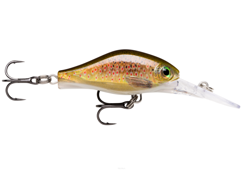 Rapala Shadow Rap Fat Jack 4cm 4g Live Brown Trout