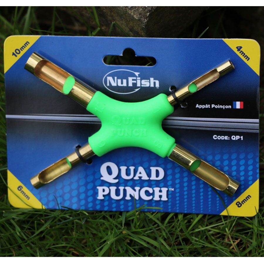 Wykrojnik do mielonki/chleba NuFish - Quad Punch