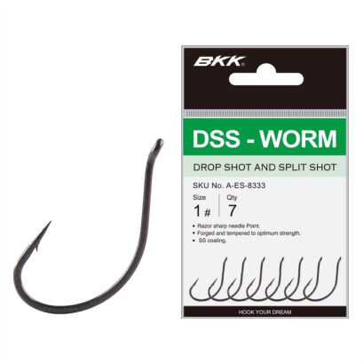 BKK DSS-Worm rozm.1 op. 7szt. Haki