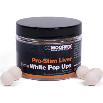 Kulki CC Moore Pro-Stim Liver White Pop Ups 14mm