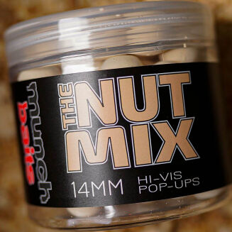 Kulki Munch Baits Pop Ups The Nut Mix Hi-Vis 14mm - 3