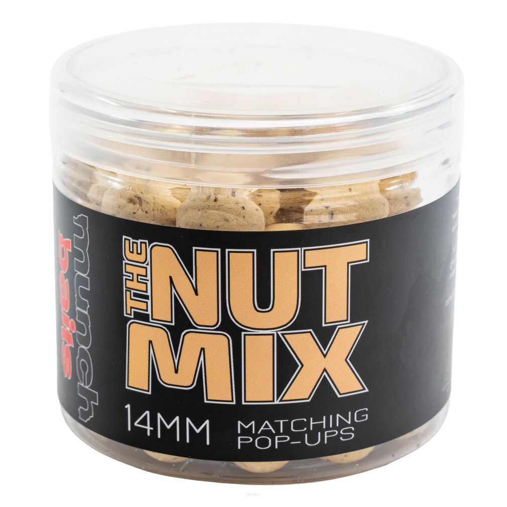 Kulki Munch Baits Pop Ups The Nut Mix Hi-Vis 14mm