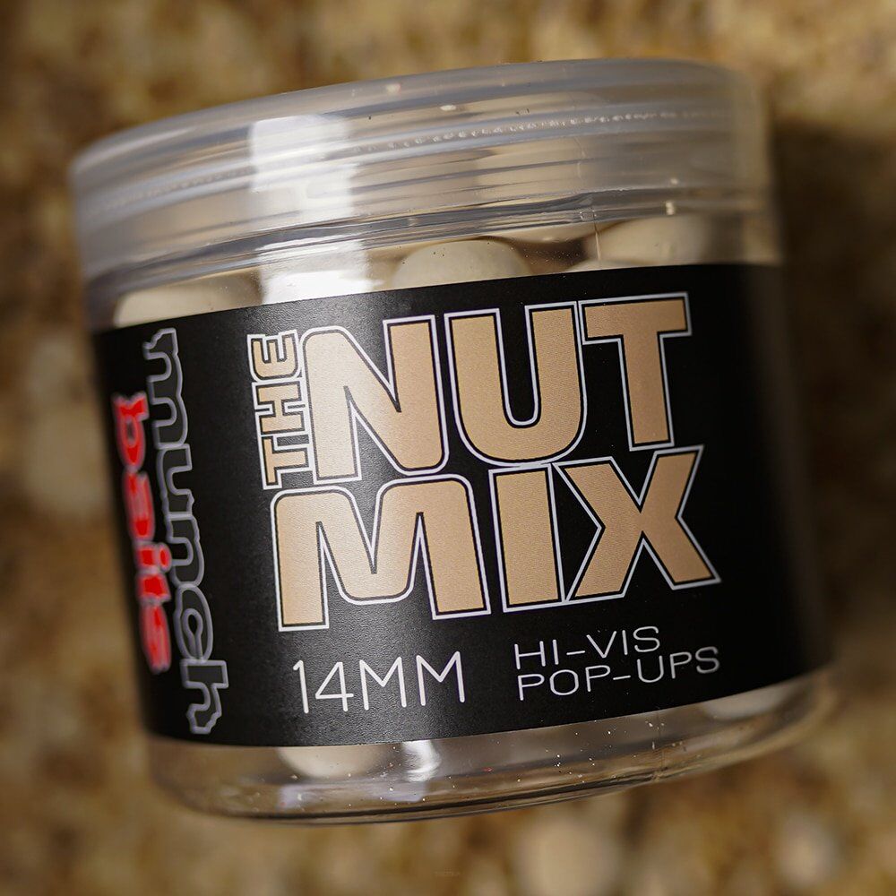 Pop-Ups Munch Baits The Nut Mix Hi-Vis - 14mm