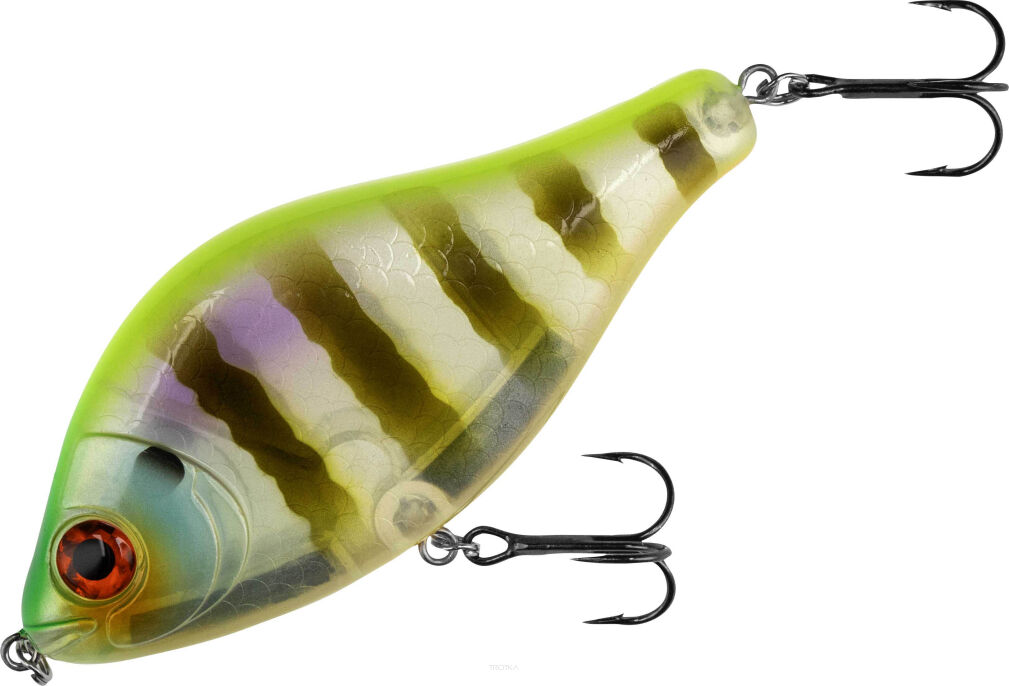 Wobler Mikado Mft Jerk 10cm / Chartreuse Bluegill Suspending