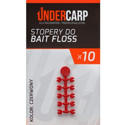 Stopery do Bait Floss czerwony