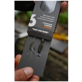 Przypon One More Cast Surrender All-In-1 Rigs Blend Tubing Blow Back Rig Horseshoe Barbless - 4 - 4