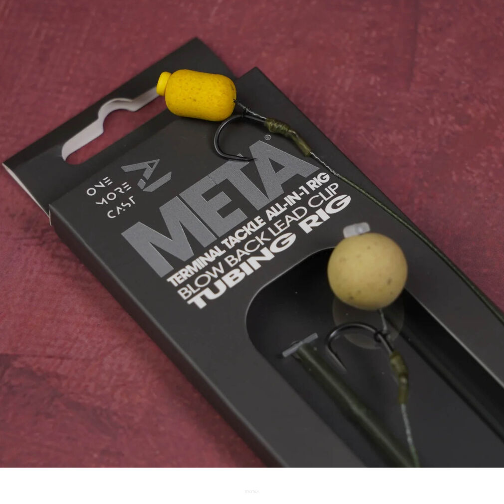 Przypon One More Cast Surrender All-In-1 Rigs Blend Tubing Blow Back Rig Horseshoe Barbless - 4