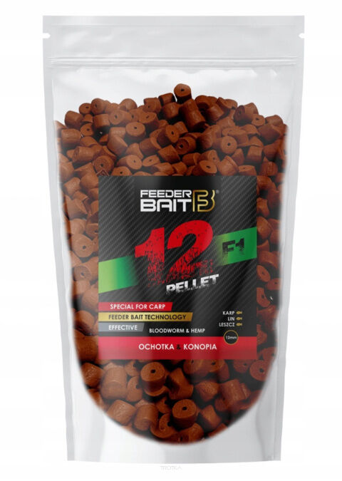 Pellet Feeder Bait 12mm F1 - Ochotka & Konopia