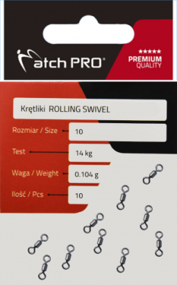 Krętlik MatchPro - Rolling Swivel #12/9kg