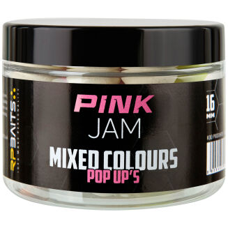 Kulki RP Baits Pink Jam Mixed Colours Pop Up 16mm - 2