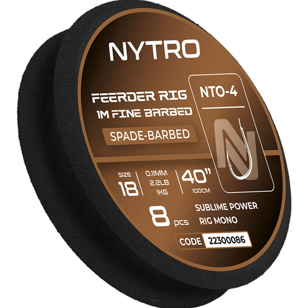 Przypony Nytro Nto4 Fine Feeder 16/0,13mm/100cm