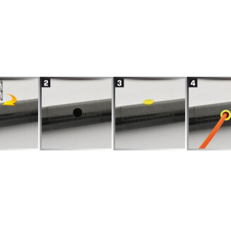 Wkładka PTFE Tubertini Boccola Fight Small E/I: 6,5/4,0mm - 3