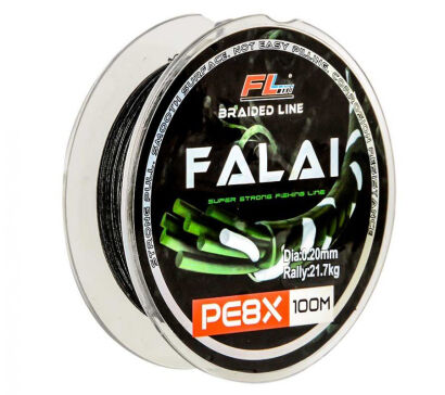 Plecionka FL Falai PE8X - ciemno-zielona - 150m/0,12mm