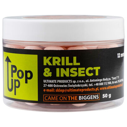 Kulki Ultimate Products Krill Insects Pop-ups 12mm