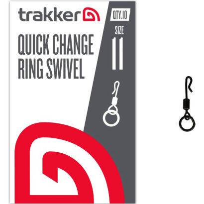 Krętliki Z Szybkozłączką I Kółkiem Trakker Quick Change Ring Swivel 11