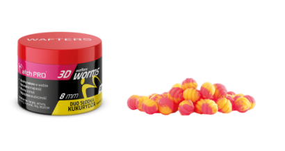 Wafters Match Pro Duo 3D Worms 10mm - Sweetcorn