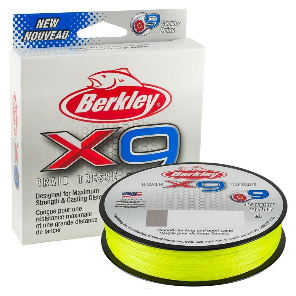 Berkley Plecionka x9 0.17mm 9.1kg 150m Flame Green