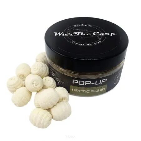 Kulki Haczykowe Pop Up WarTheCarp Ślimaki Karpiowe 16mm - Arctic Squid