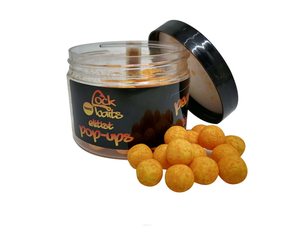 CockBaits Peanut Pop-Ups 12MM - Yellow