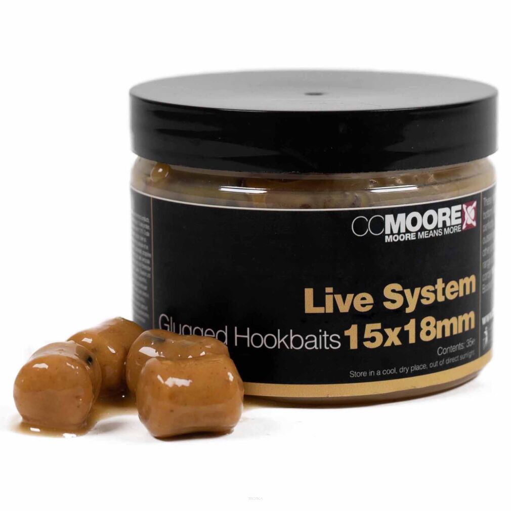 Dumbells CC Moore Live System Glugged Hookbaits 15x18mm