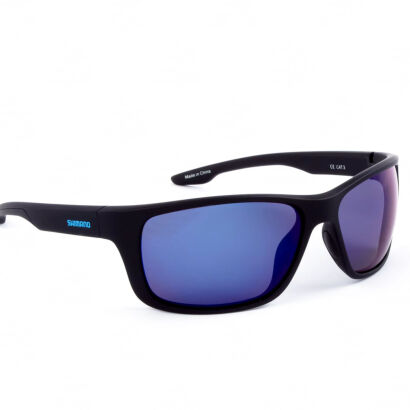 Okulary Polaryzacyjne Shimano Antares Matte Black & Blue Mirror