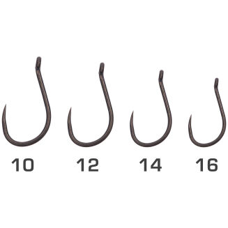 Haczyki Matrix X6 Carp Pellet Rigger Barbless Eyed - 12 - 3