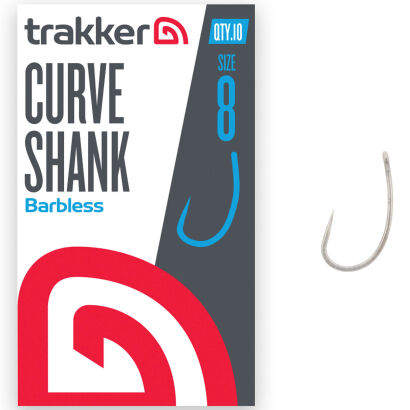 Haczyki Trakker Curve Shank Hooks Barbless - 8