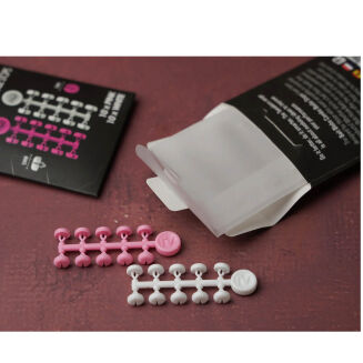 Stopery One More Cast Tweakers Bait Blobs Pink & White - 3