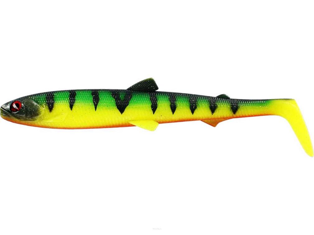 Westin BullTeez Shadtail 24cm 107g Tiger Perch