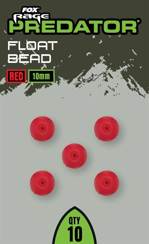 Fox Rage Red Float Bead 10mm 10szt. koraliki