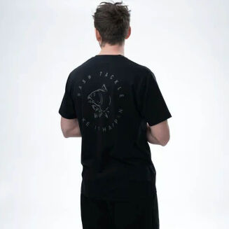 Koszulka Nash Make It Happen Carp Logo T Shirt Black - XL - 4