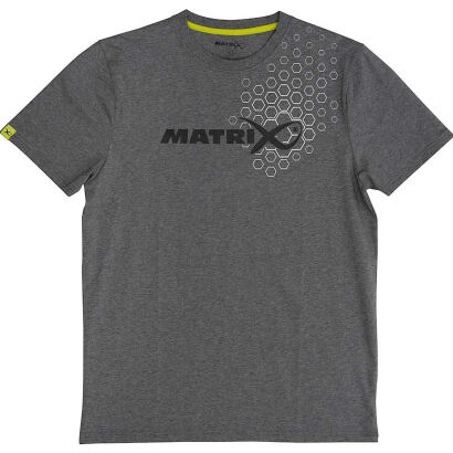 Koszulka Matrix Hex Print T-Shirt Grey - XL