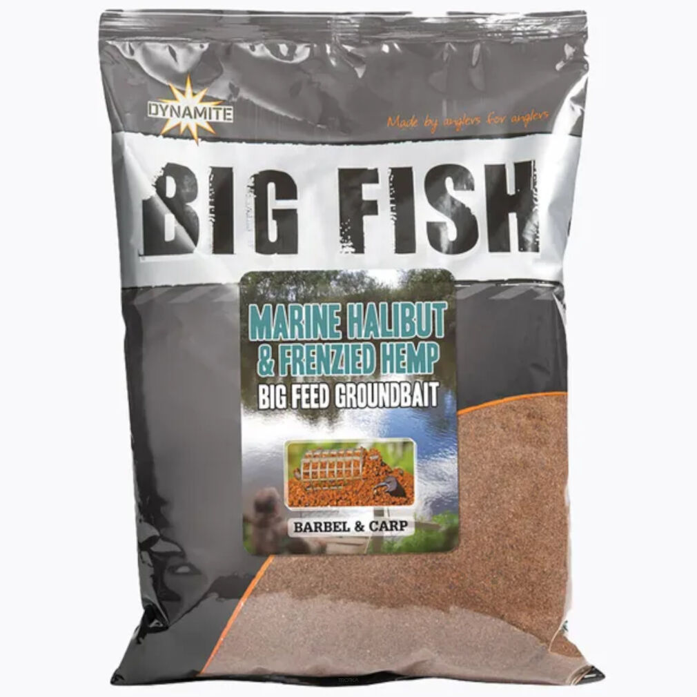 Zanęta Dynamite Baits Big Fish Mix Marine Halibut & Hemp 1.8kg