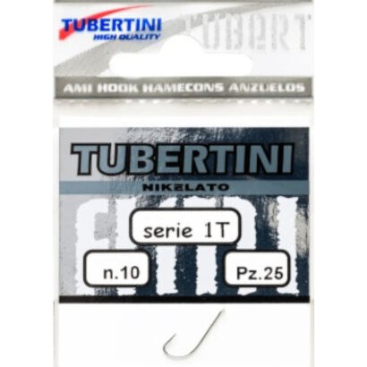 Haczyki Tubertini Serie 1T Nickel Barbed - 17 (25 szt.)