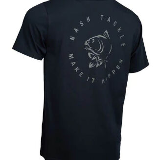 Koszulka Nash Make It Happen Carp Logo T Shirt Black - XXL - 2