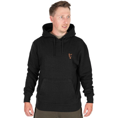 Bluza Fox Collection Hoody Black & Orange rozmiar S