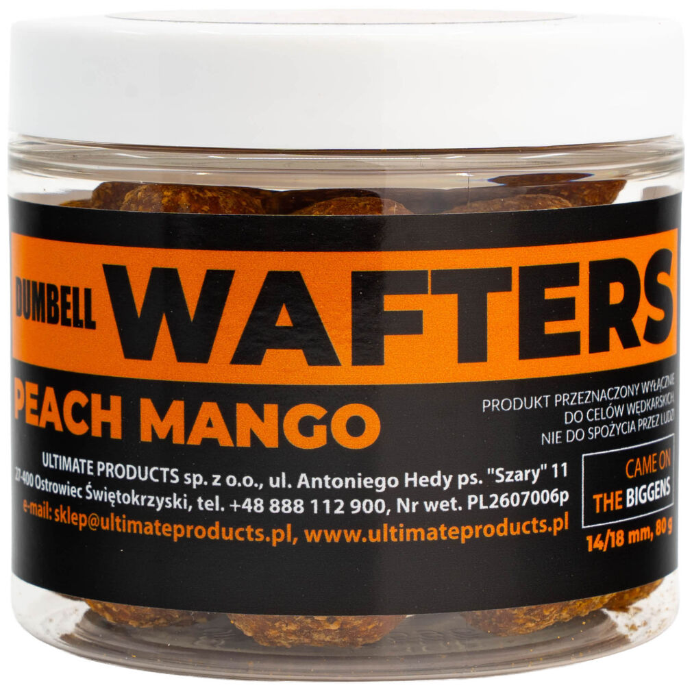 Kulki Ultimate Products Dumbell Wafters Peach Mango 14/18mm