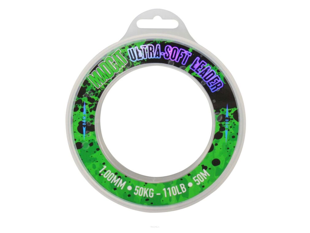 Plecionka przyponowa Madcat - Ultra-Soft Mono Leader 50m/1,3mm