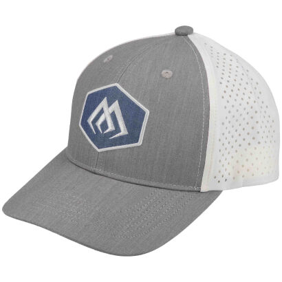 Czapka Mikado Z Daszkiem Grey White