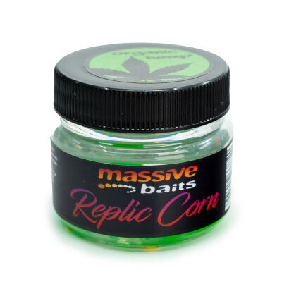 Sztuczna Kukurydza Massive Baits Replic Corn Green Organic Hemp 50ml