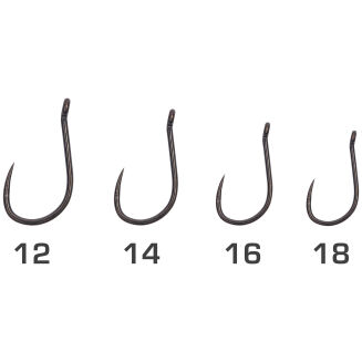 Haczyki Matrix X5 F1 Pellet Rigger Barbless Eyed - 16 - 3