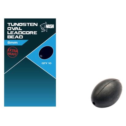 Koraliki Owalne Nash Tungsten Oval Leadcore Bead 8mm