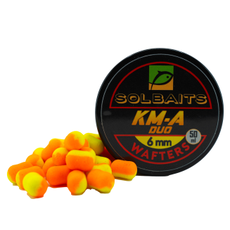 Wafters Solbaits KMA Duo Orange-Yellow 6mm 50ml - 2