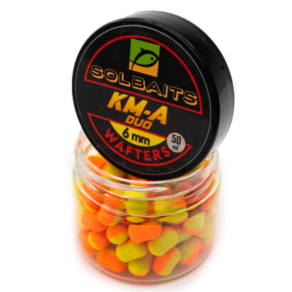 Wafters Solbaits KMA Duo Orange-Yellow 6mm 50ml