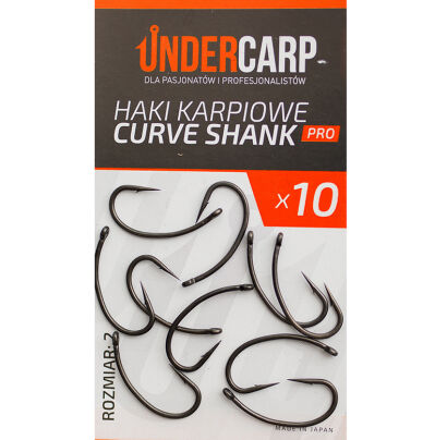 Haki Karpiowe Curve Shank PRO 2