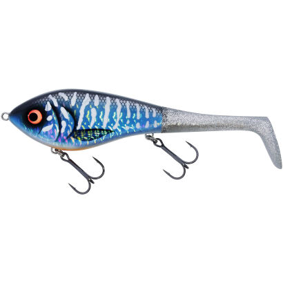 Wobler Westin Swim Tail 12cm 62g - Suspending Lagoon Pike 1 Body 2 Tails