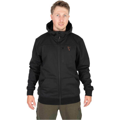 Kurtka Fox Collection Soft Shell Jacket Black Orange - L