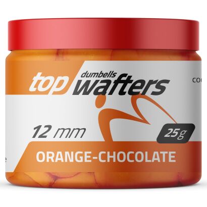 Wafters MatchPro Top Dumbells Orange-Chocolate 12mm