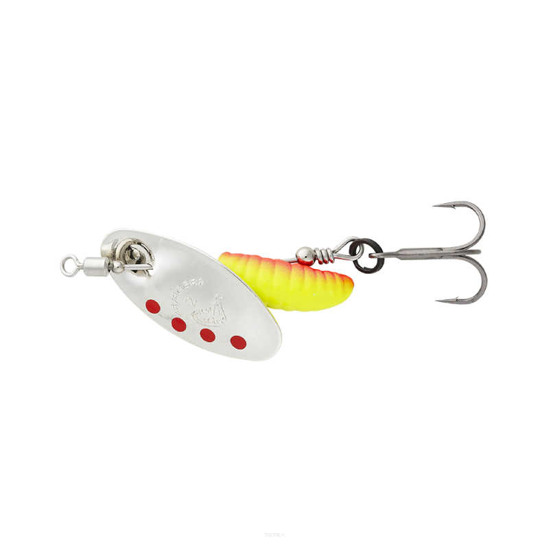 Savage Gear Grub Spinners 1 3.8g Copper Red Yellow obrotówka